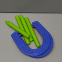 Plastic Horseshoe Game