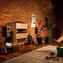 Klipsch R-41M Reference Bookshelf Speakers (Pair), Black
