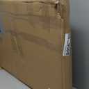 Ultra-thin 31.4 x 23.6in Portable Aluminum Card Display Case with Felt Tote Bag, High-transparency Acrylic, 3 Anti Theft Locks, Sports Trading Card Show Case for Collectible Cards Jewelry Jersey-Black