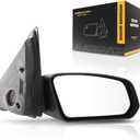 For Saturn Ion 2003 2004 2005 2006 2007 Door Mirror Passenger Side | Manual | Non-Heated | Textured | Sedan | Replacement for GM1321266 | 22726677