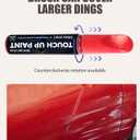 3 x RACOONA Paint Pen,Car Accessories Touch Up Paint Pen,Car Paint Scratch Repair,Car Scratch Remover Pen,Touch Up Paint Pen for Cars,Car Touch Up Paint Pen,Deep Scratches for All Types of Cars (Pearl Red)