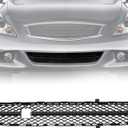 622541NF1A Front Bumper Lower Center Grille Fit for Infiniti G25 Base/Journey 2011 2012 | G37 2010 2011 2012 2013 | Q40 Base 2015, Radiator Grill Mesh - Textured Black Replace IN1036100