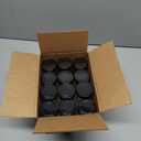 12 Pack of 6 Oz. Empty Clear Plastic Spice Bottles with Black Top Lids For Storing and Dispensing Salt, Sweeteners and Spices - Food-Grade Spice Jars for Kitchen and Home Spice Organization