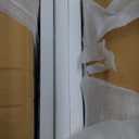 Deco 79 Wooden Floral Handmade Home Wall Decor Intricately Carved Wall Sculpture, Set of 3 Wall Art 12"W, 36"H, White