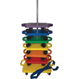 Champion Sports Scooter Stacker, Yellow