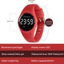 Kids Watches for Girls Boys Digital Sport Watch with Step Counter Pedometer Vibration Alarm Clock, No App Waterproof Fitness Tracker Kids Watch Boys Girls Teens Students Ages 5-16