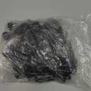 (25 Sets) 3/8" x 1-1/2" Hex Head Lag Screws, Heavy Duty Lag Bolts with Washers, Black Zinc Plated Furniture Screws for Fence, Furniture Installation & Wood Construction