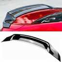 Rear Spoiler Compatible with 2018-2022 Honda Accord, R Style Duckbill Fits for 2018 2019 2020 2021 2022, Exterior Trunk JDM Highkick Wing Lip (Glossy Black)