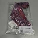 Amazon Essentials Women's High Waist Swim Bottom (Available in Plus Size) (Brick Red Leopard)