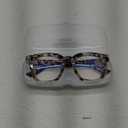 Madison Avenue Blue Light Blocking Glasses Oversized Fashion Blue Light Glasses for Women Anti Eyestrain & UV Protection Computer Eyeglasses (Grey Demi)