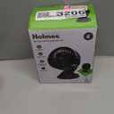 JOEY'Z 6 INCH - 2 Speed - Adjustable Tilt, Whisper Quiet Operation Clip-On-Fan - Black