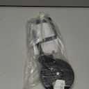 4 inch Spring Loaded Adjustable Gate Wheel with Universal Mount Plate, Swing Gate Support Wheel, Heavy Duty Gate Wheel Casters for Wooden Gate and Fence, 1 Pack, Black