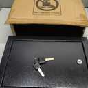 75 Keys Key Lock Box, Anti-Theft Key Cabinet with Key Tags, Key Organizer Wall Mount for Car Garage House Rental Office Business