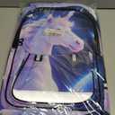 BOENLE White Unicorn Galaxy Purple Backpack for Girls Kids Elementary Middle School Bag Laptop Backpack Travel Rucksack : Clothing, Shoes & Jewelry