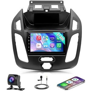 Ftoghe 7 Inch IPS Touchscreen Car Stereo for Ford Transit Connect 2014-2018, Wireless CarPlay & Android Auto, GPS/Bluetooth/SWC/WiFi/FM/Backup Camera