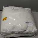 Queen Mattress Protector Tencel Luxury 100% Waterproof Mattress Protector, Silky Soft & Breathable, Cooling Mattress Pad Cover Fitted 18" Deep Pocket Noiseless, 60"x80"
(White)