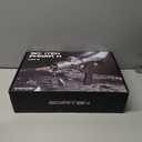 Toy Gun Automatic Sniper Rifle with Tactical Vest Kit Futuristic Electric High Speed Toy Foam Blaster Gun with 150 Darts Shooting Games Toys Birthday for Boys Adults Age 8+