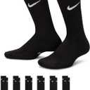 Nike Unisex Kids' Everyday Cushioned (Black, M)
