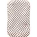 LifeTree Muslin Baby Lounger Cover, Newborn Slipcover Lounger Cover for Boys Girls Infant, Soft 70% Viscose from Bamboo and 30% Cotton, Cover Only, Checkered Pattern