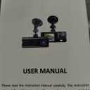 Dash Cam Front and Inside, Front Camera 1080P Inside Camera 720P Recording Car DVR Cam with 170° Wide Angle, Night Vision,24H Parking Monitor, Loop Recording, G-Sensor, Without SD Card