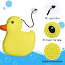 Umigy 4 Pcs Hot Tub Scum Absorber Pool Oil Absorbing Sponge Hot Tub Sponge for Scum Swimming Pool Spa Scum Absorber Hot Tub Accessories for Adults Pool Cleaning, Keeps Water Clear (Yellow Duck)