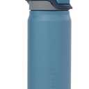 ZULU Powerfill Pro 18oz Kids Stainless Steel Water Bottle with Quick Fill Lid, Triple Wall Vacuum Insulated, Leak Proof Locking Lid, Sip & Chug, Reusable, BPA Free, Dishwasher Safe, Midnight Storm