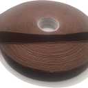 Nylon Brown Velvet Ribbon Single Sided,5/8 Inch X 25Yards Spool
