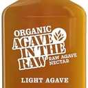 Organic Agave In The Raw Light Agave Nectar, 18.5 oz., Made With Organic Blue Agave From Mexico, USDA Organic, Non-GMO Project Verified, Kosher Vegan and Low Glycemic Index