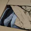 Dog Beds Crate Pad for Extra Large Dogs Fit Metal Crates,Ultra Soft Bed Washable & Anti-Slip Kennel Cozy Sleeping Mat,Gray 48inch