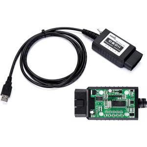 bbfly-BF32302 USB Modified FTDI chip OBD-II Scan Tool for Windows bbflyFORScan HS-CAN/MS-CAN OBD2