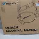 MERACH Ab Machine, Sit Up Exercise Equipment with 3 Adjustable Resistance Levels, Automatic Rebound Ab Crunch Machine for Core Workout, Ab Workout Equipment for Stomach