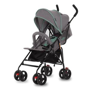 Dream On Me Vista Moonwalk Baby Stroller, Lightweight Travel Umbrella Stroller with Compact Fold, Smooth Ride Wheels, Multi-Position Recline, Spacious Storage Basket with Cup Holder, Mint