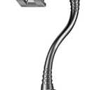 TOPGO Cup Phone Holder for Car [2025 Upgraded Ultra-Sturdy & Non-Shaking] Car Phone Mount with Adjustable Long Gooseneck Cell Phone Automobile Cradles for iPhone 16 Pro Max and More Smartphone - Black