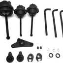 Cheriezing Intake Manifold Air Flap Adjuster Repair Kit Compatible with M272 C300 ML350 R350 SLK Engine Replace 272 140 24 01
