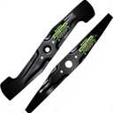 BeadChica HRX217 Blades Kit Compatible with Honda,72511-VH7-000 & 72531-VH7-000 Push Mower Blades for HRX217K1, HRX217K2, HRX217K3, HRX217K4 Lawn Mower Blade Replacement Parts