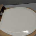 Bemis 500EC Durable Wood Toilet Seat with Easy Clean Hinges, Made in USA, Round, Biscuit