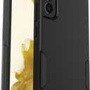 OtterBox Galaxy S22+ Commuter Series Case - BLACK, Slim & Tough, Pocket-Friendly, with Port Protection