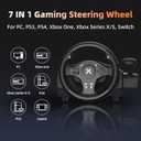DOYO Racing Wheel, 270° Degree Driving Simulator Race Xbox Steering Wheel and Pedals with Dual Vibration, Gaming Steering Wheel for PC, PS4, Xbox One, Xbox Series X|S, PS3, Switch