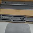 Haturi Vacuum Stand for Dyson Gen5 V15 V12 Detect V11 V10 V8 V7 V6, Vacuum Holder and Metal Storage Bracket Standing dock with Hidden Cord Design for Dyson Handheld Cordless Vacuum Cleaners (with Square Base, Dark Gray)