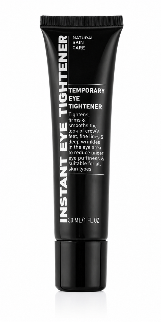 HUSPUR Instant Eye Tightener, Temporary Instant Visibly Reduces Wrinkles Dark Circles Under Eye Bags and Wrinkles Filler, Fine Lines Tightening and Lifting Cream for Women Men, 30ml