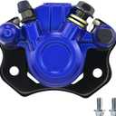 PRO BAT Hydraulic Rear Disc Brake Caliper System/Pads for 125cc 250cc ATV Quad PIT PRO Dirt Bike Buggy (Blue)