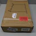 Clothing Rack, 55.51 Inch Heavy Duty Clothes Rack Rolling Garment Rack with Wheels and Bottom Shelf, 130LB Capacity Clothes Racks for Hanging Clothes, Coats, Shirts, Sweaters, Skirts, Black (Single)