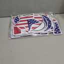 RattanView 12 Pcs Large 250th Anniversary Yard Signs Decoration 4th of July 250th Patriotic USA Flag Eagle Lawn Decoration with Stakes for 1776-2026 Commemorative Outdoor Decor