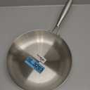 LOLYKITCH 12 Inch Tri-Ply Stainless Steel Frying Pan  Professional Skillet Fast & Even Heating, Induction & Oven Safe up to 500F, Durable Cookware for Modern Home Kitchens, Detachable Handle