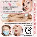 Color Changing Liquid Foundation & CC Cream Makeup Set,Moisturizing BB Cream & Loose Setting Face Powder with Makeup Sponge