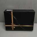 Baoyun Valet Tray for Men, 2 Layers Nightstand Organizers for Men and Women, Leather Jewelry Storage Box, Mens Dresser Top Organizer, Catch All for Jewelry Key Wallet and Phone (Brown) (Double-deck Brown)