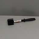 Upgrade Meat Chopper, Heat Resistant Meat Masher for Hamburger, Ground Beef Smasher, Nylon Hamburger Grinder Utensil for Ground Beef, Non Stick Mix Ground Chopper, Mix and Chop Potato Masher Tool (1 Pack-Black)