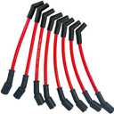 LLANNDER 8pcs 10mm High Performance Spark Plug Wire Set Compatible with Chevrolet Chevy LSx LS1 LS2 LS3 LS6 LS7 V8 LS Based Engine Ignition Wires