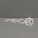 Ekena Millwork 4 3/4"W x 12 3/8"H x 7/8"P Versailles Medium Ribbon with Bow Drop Onlay