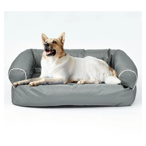 Neatki Ultra Soft Plush Dog Bed for Medium Dogs, Memory Foam Couch, Water Resistant Cozy Bed 40.5 x 40.5 x 80.5 cm